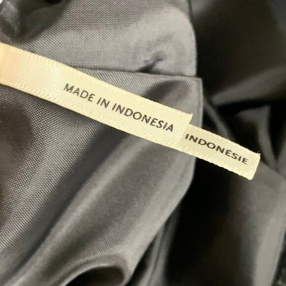 Frenchi Size L Tweed Crop Blazer Jacket Black and White Fringe Trim Preppy Fall - Picture 9 of 10